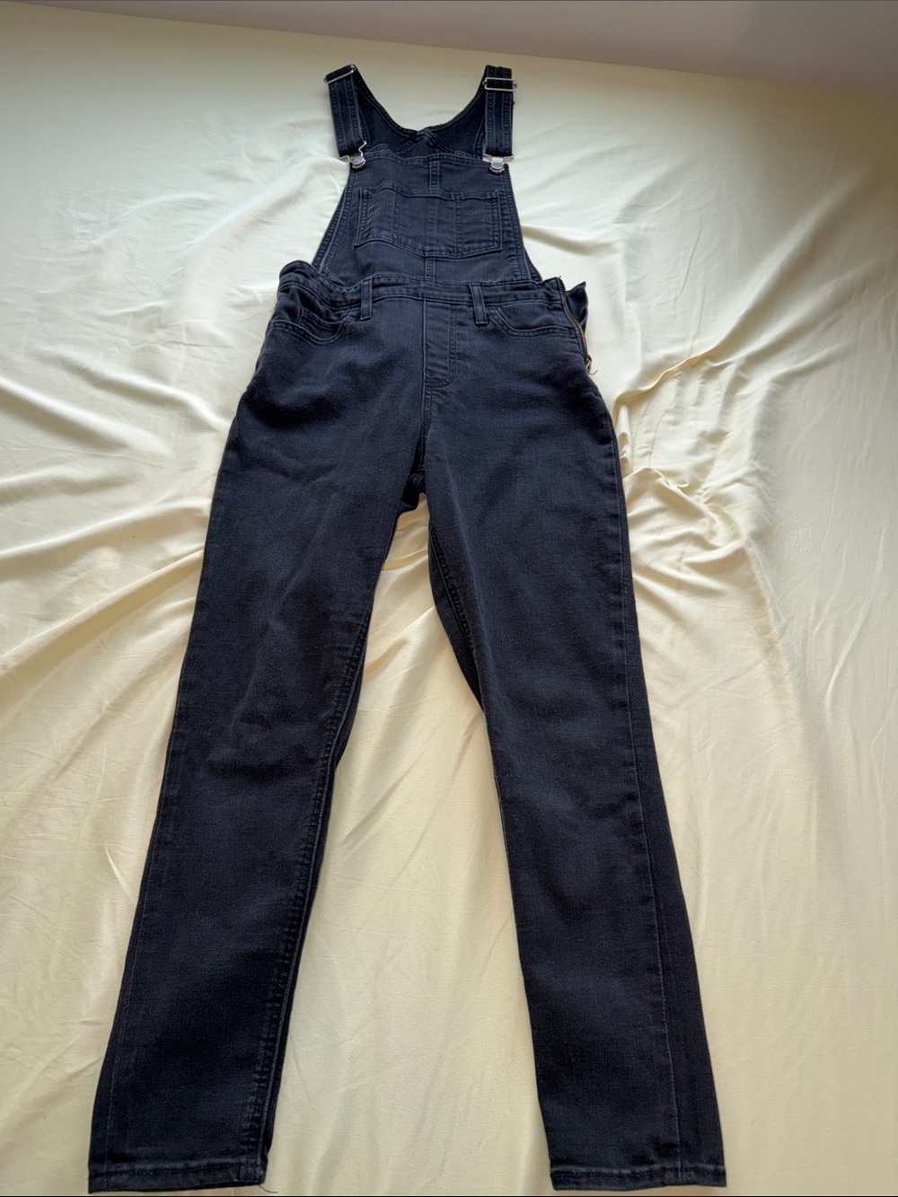Levi's Black Denim Women's Overall Jumpsuit